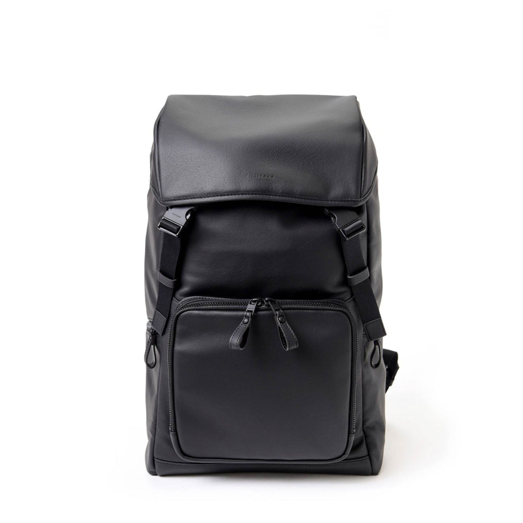 FUJITAKA｜Locus 皮革後背包 (黑)