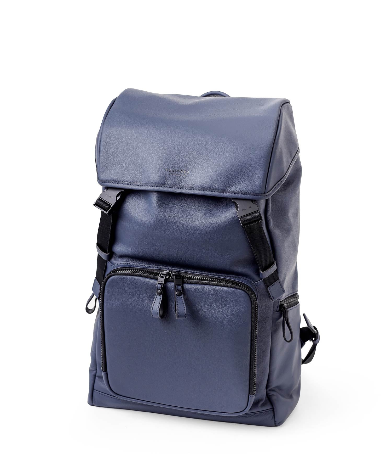 FUJITAKA｜Locus 皮革後背包 (深藍)