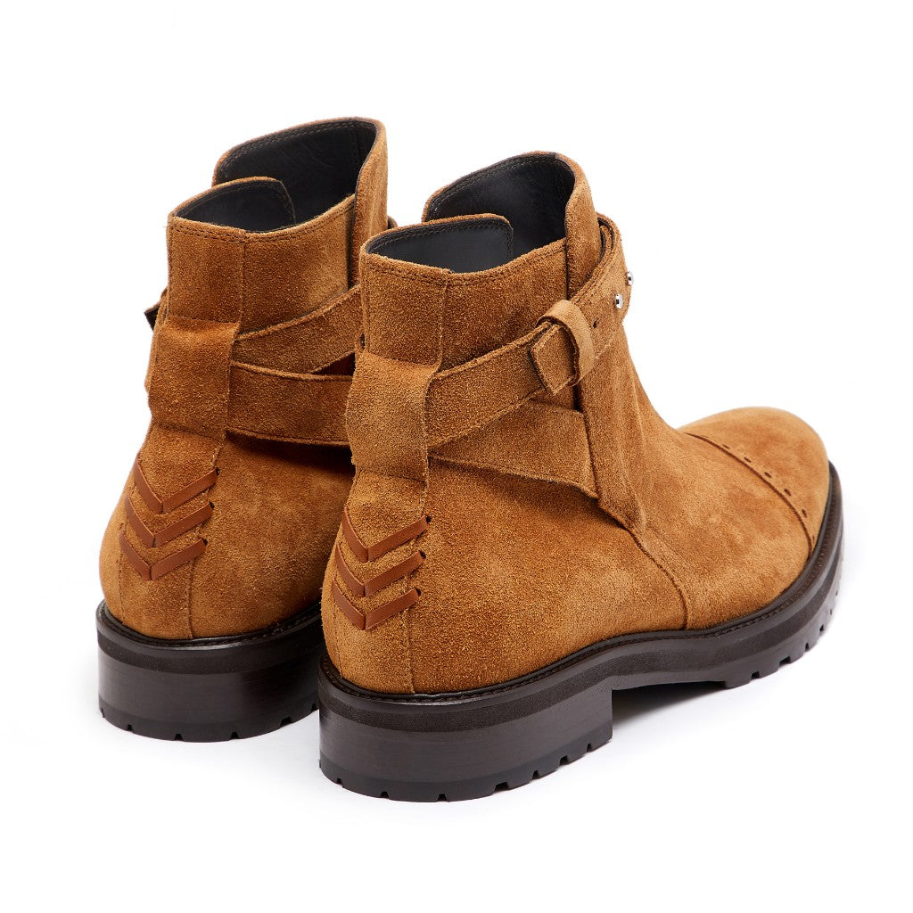 VIVVANT｜Alexis 褐色麂皮齋浦爾短靴