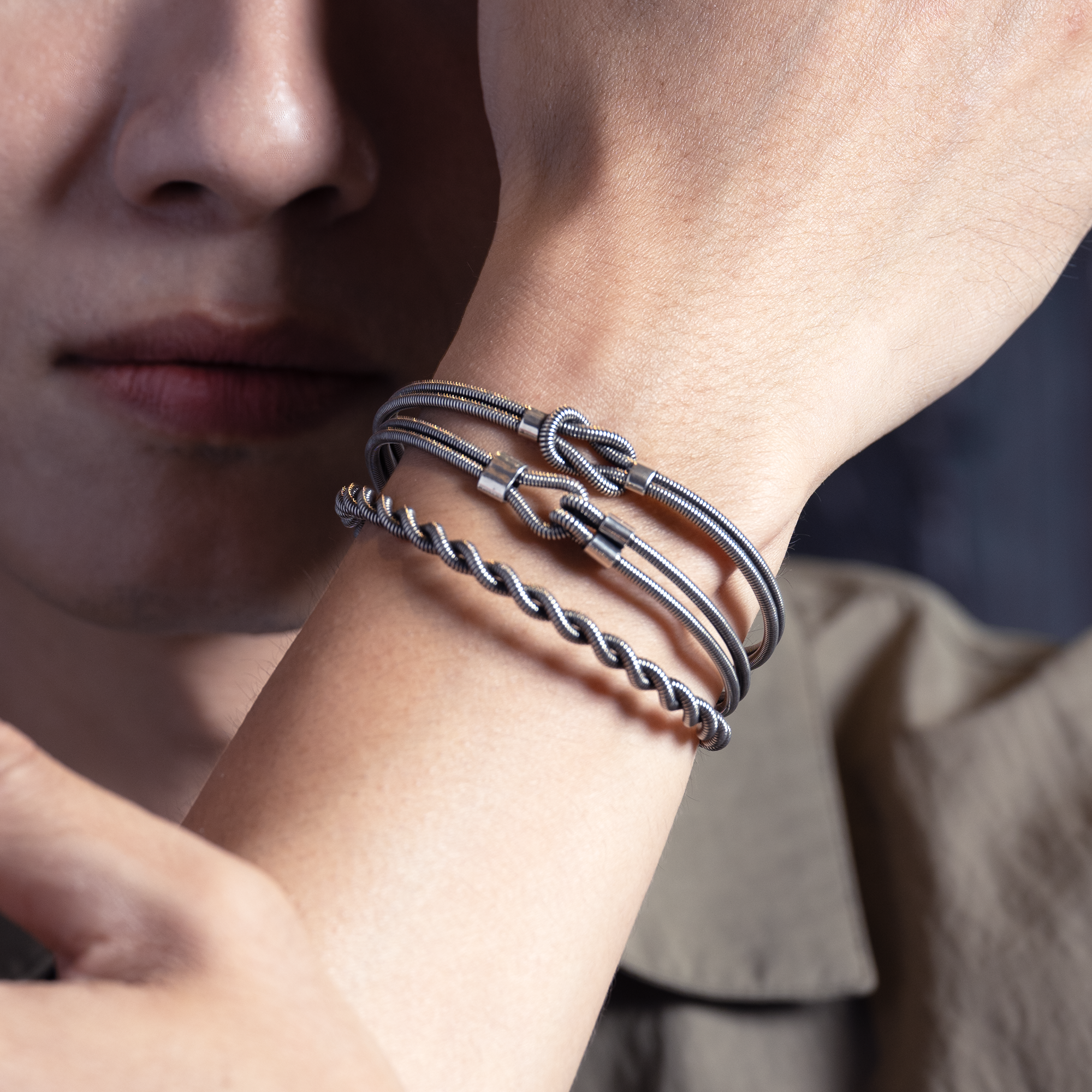 SING A SONG｜一弦一念 金屬手鍊 B