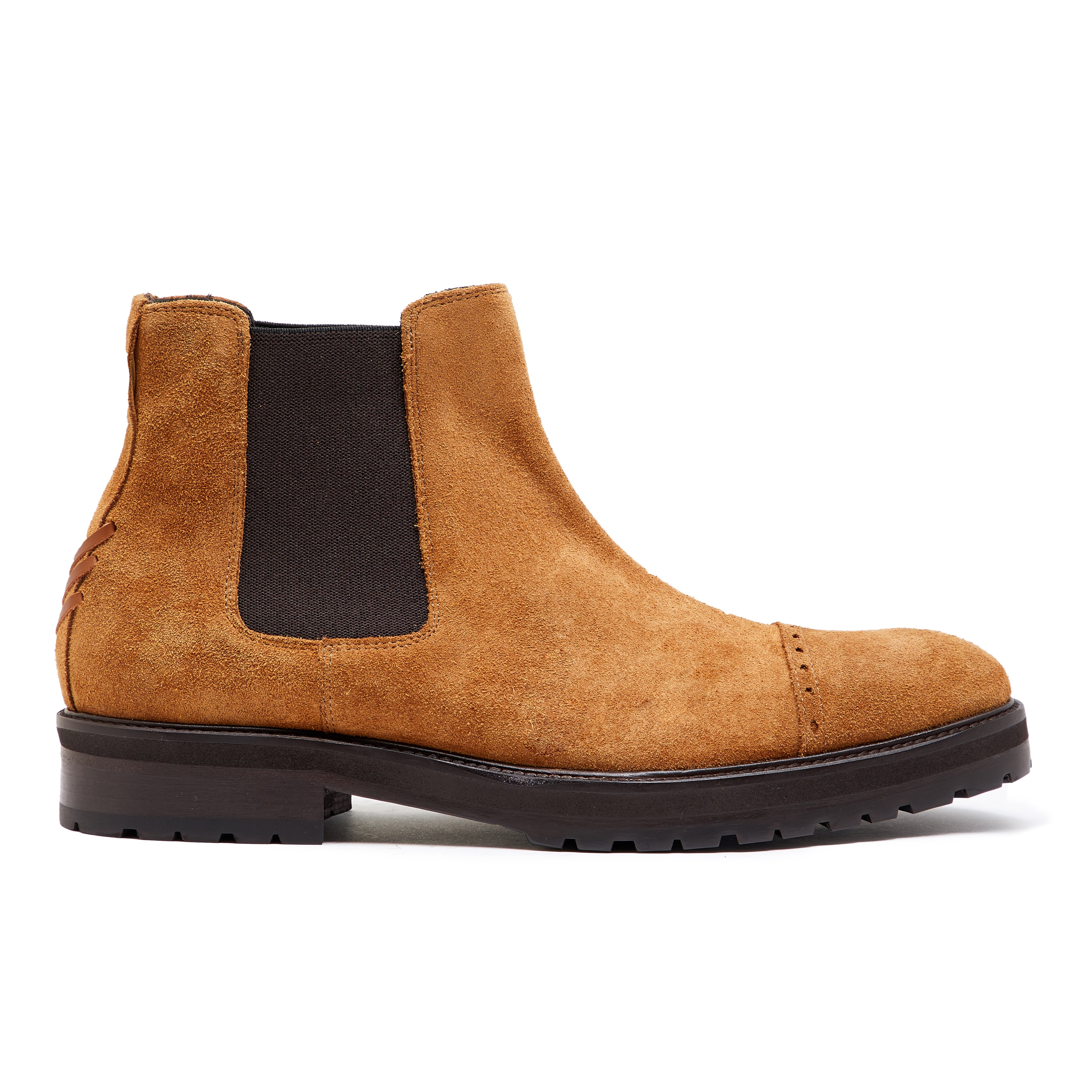 VIVVANT｜Brion 駝色麂皮雀爾西短靴