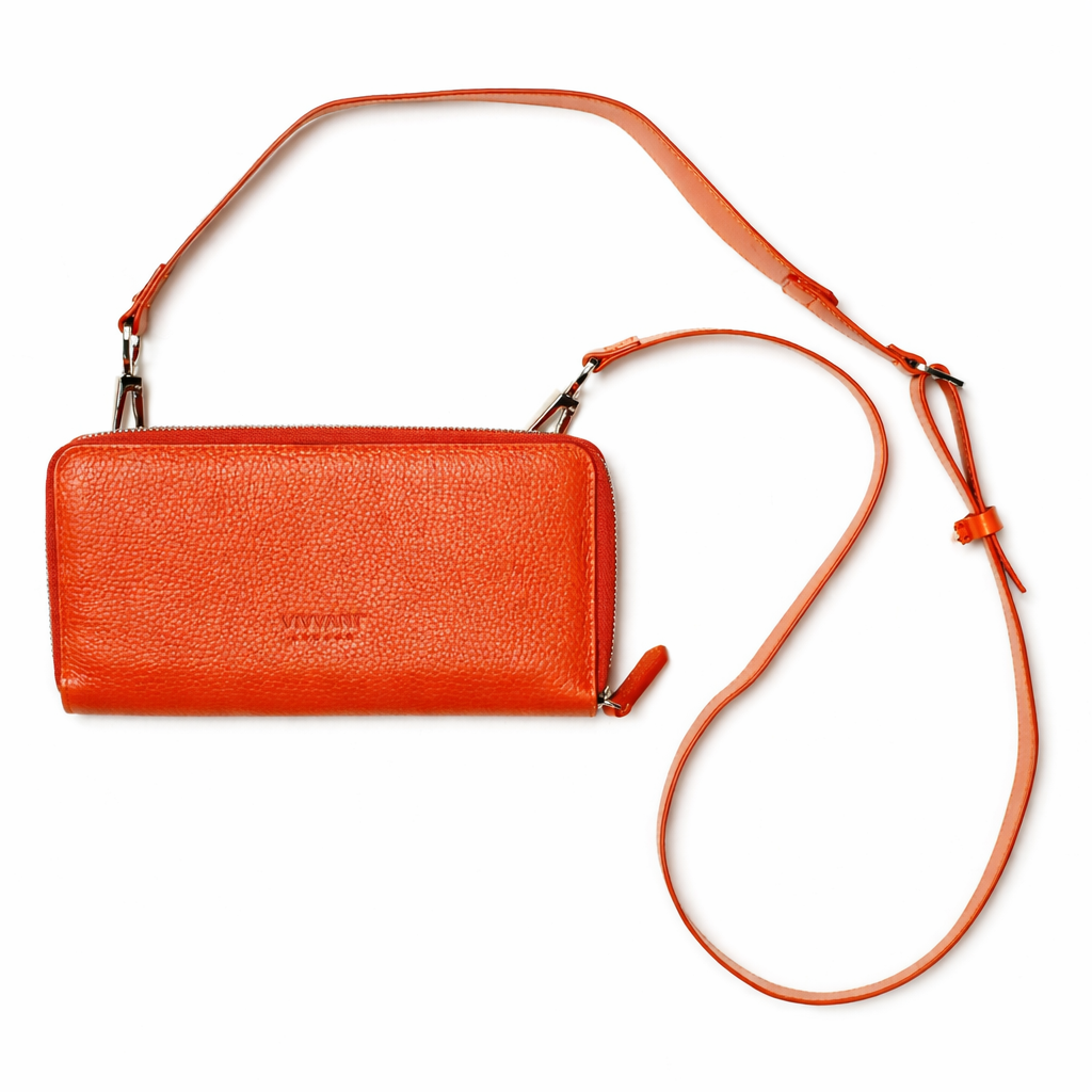VIVVANT｜隨行手機長夾 (橘色)