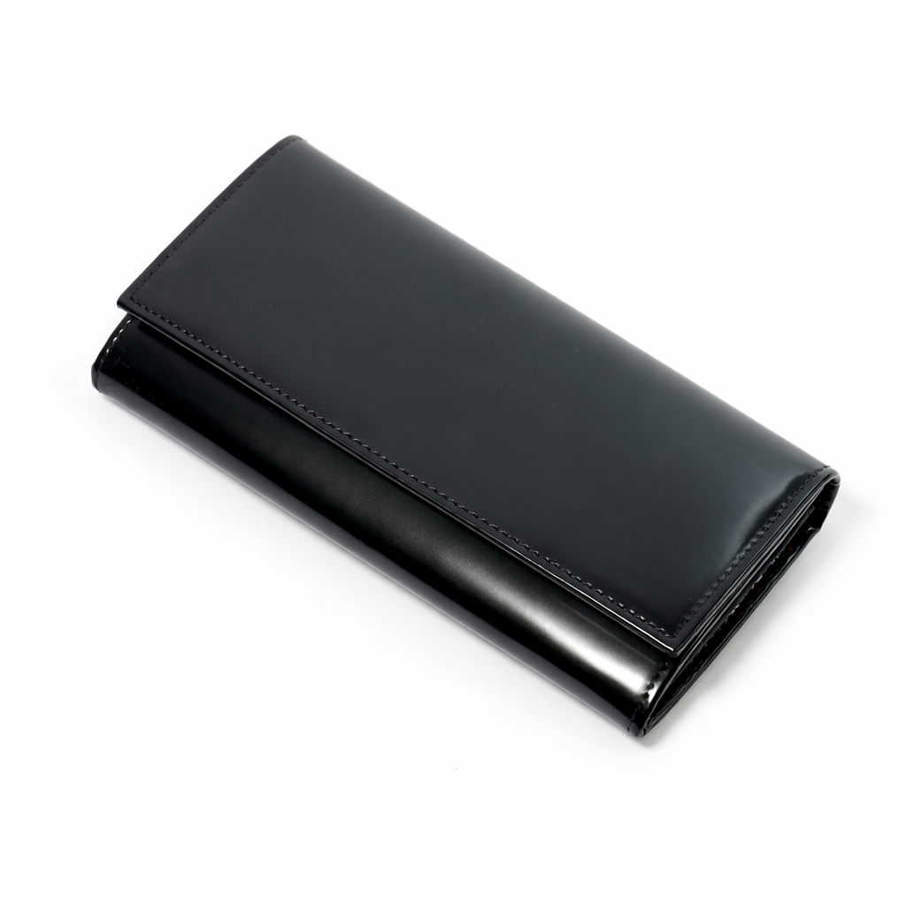 BIAGINI｜經典皮革長夾 (太空黑）