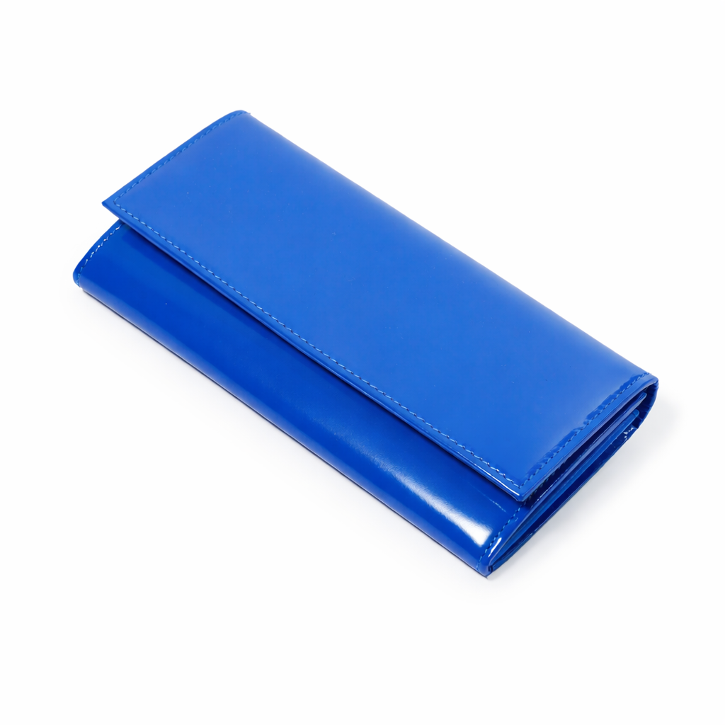 BIAGINI｜經典皮革長夾 (太空藍）