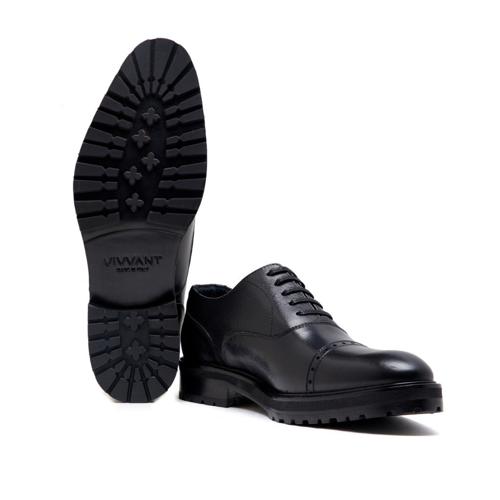 VIVVANT｜Oliver 黑色牛津鞋