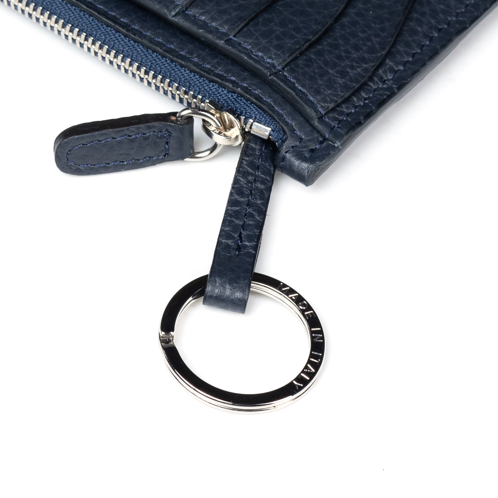 BIAGINI｜經典波浪小卡夾 (深藍)