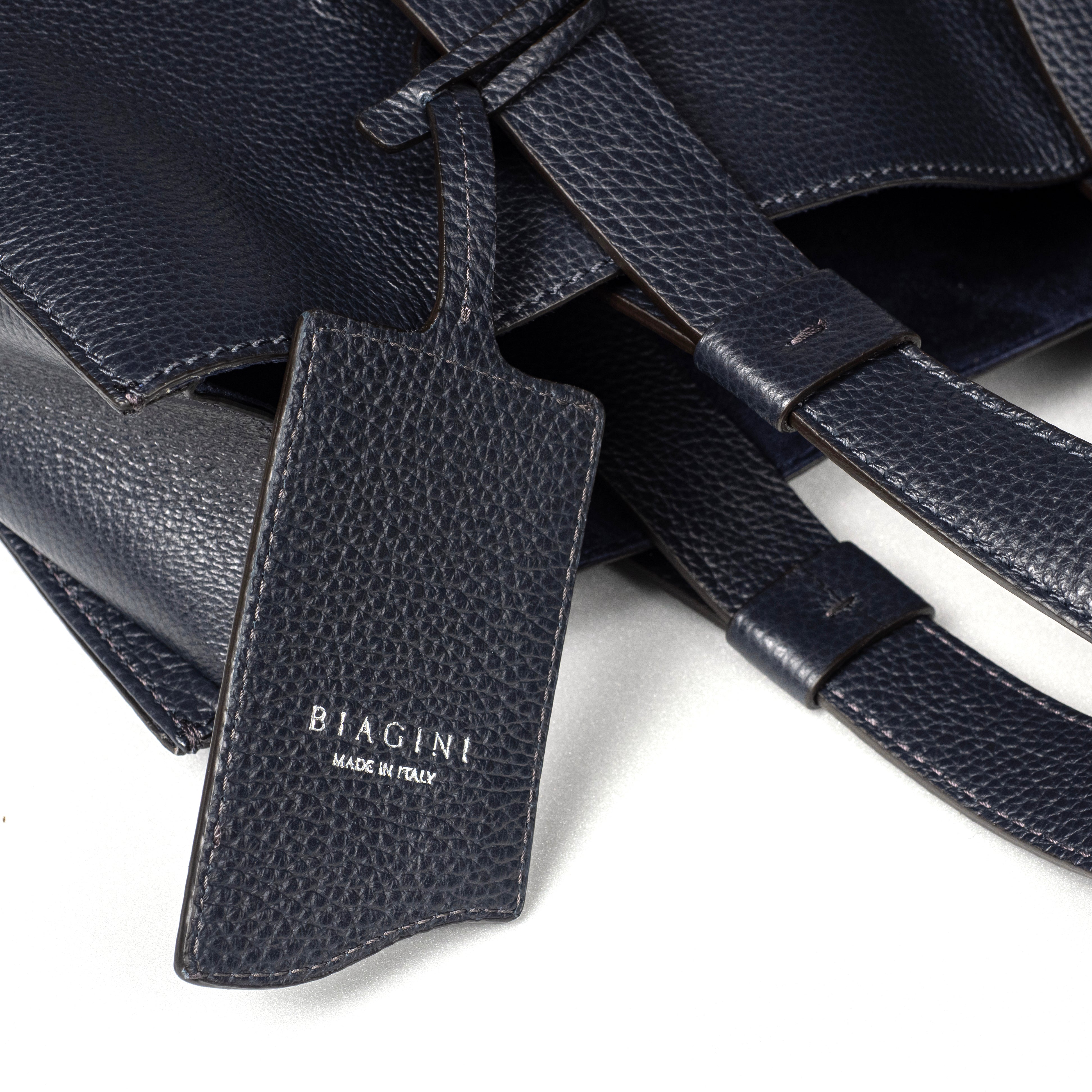 BIAGINI｜經典托特包 (深藍)