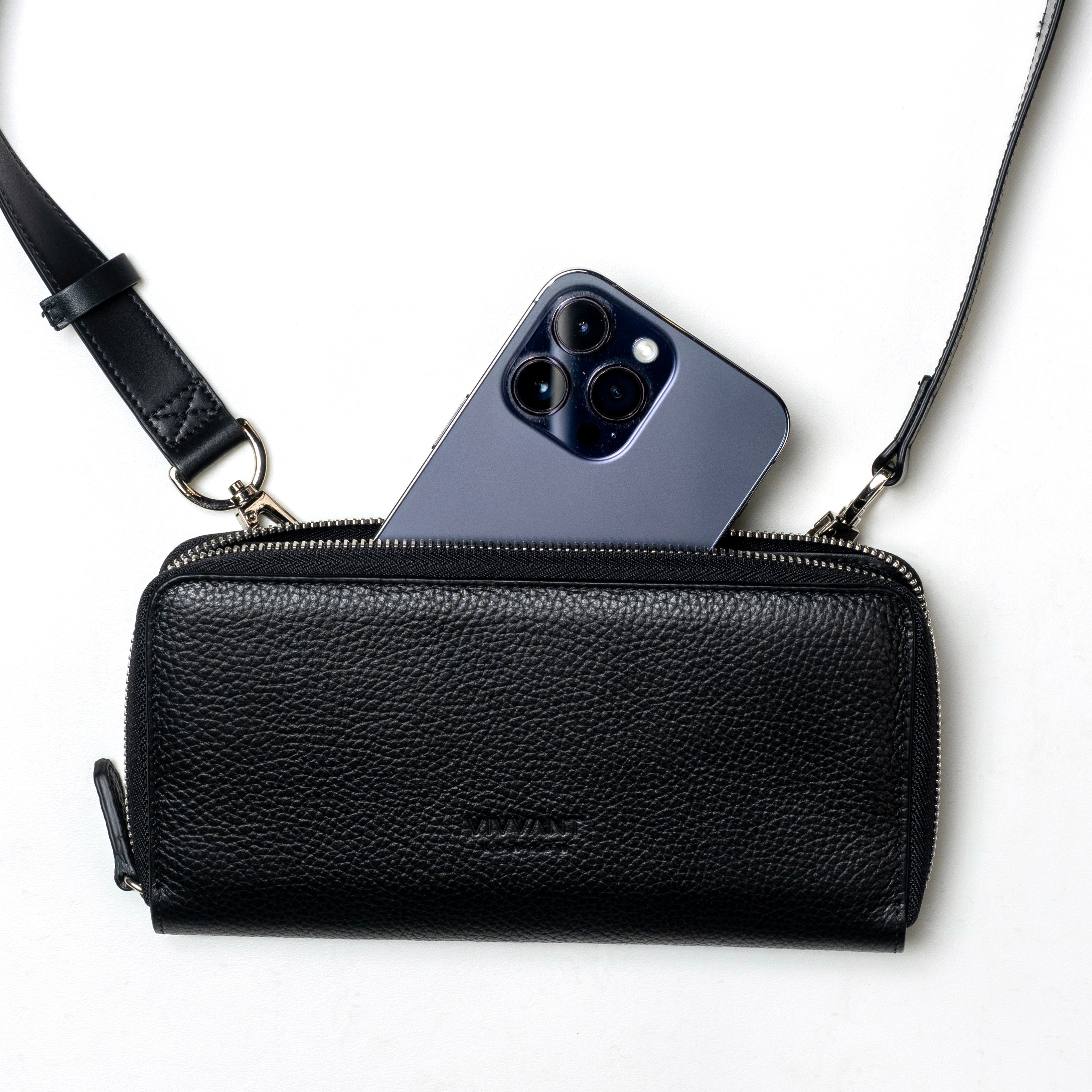 VIVVANT｜隨行手機長夾 (黑色)