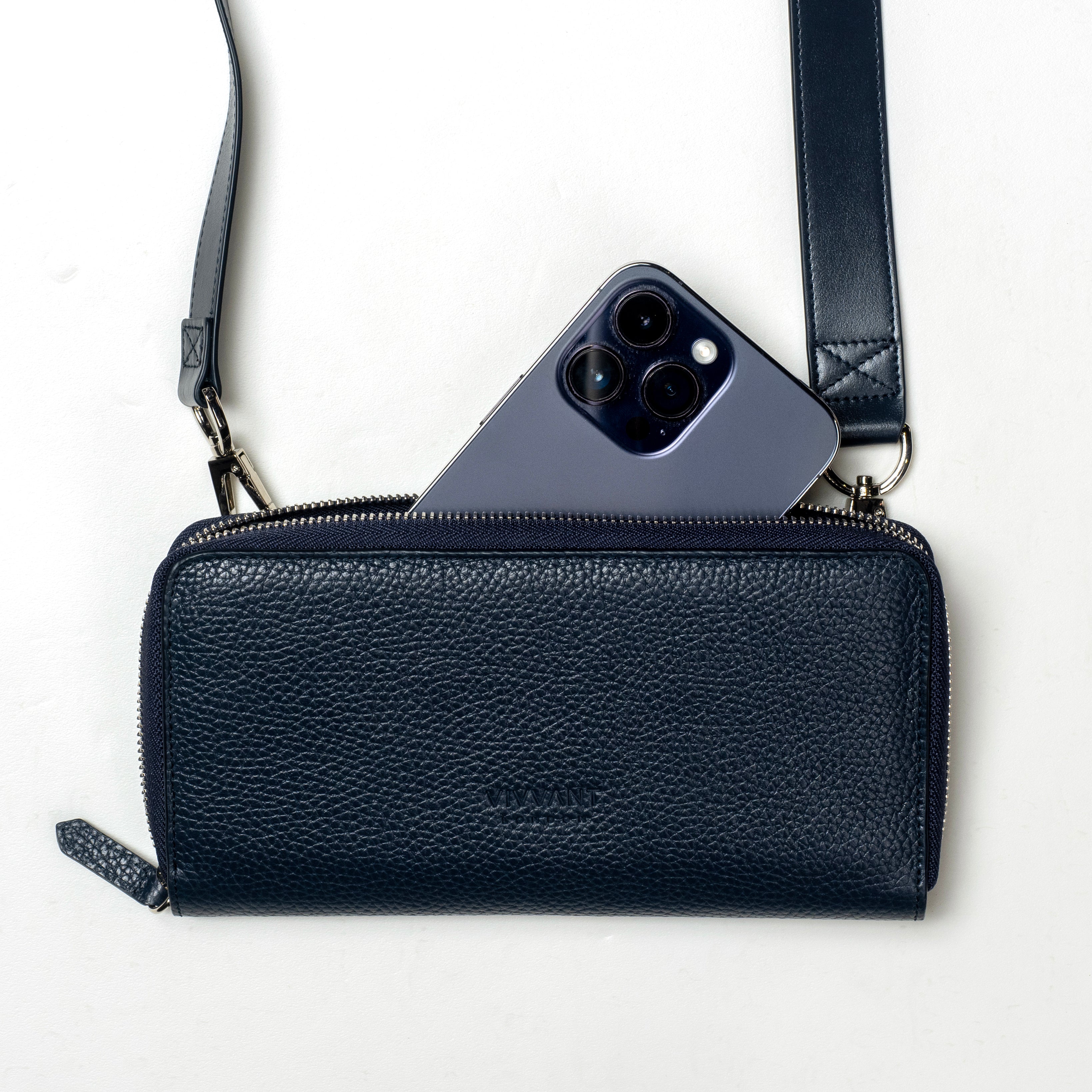 VIVVANT｜隨行手機長夾 (深藍)