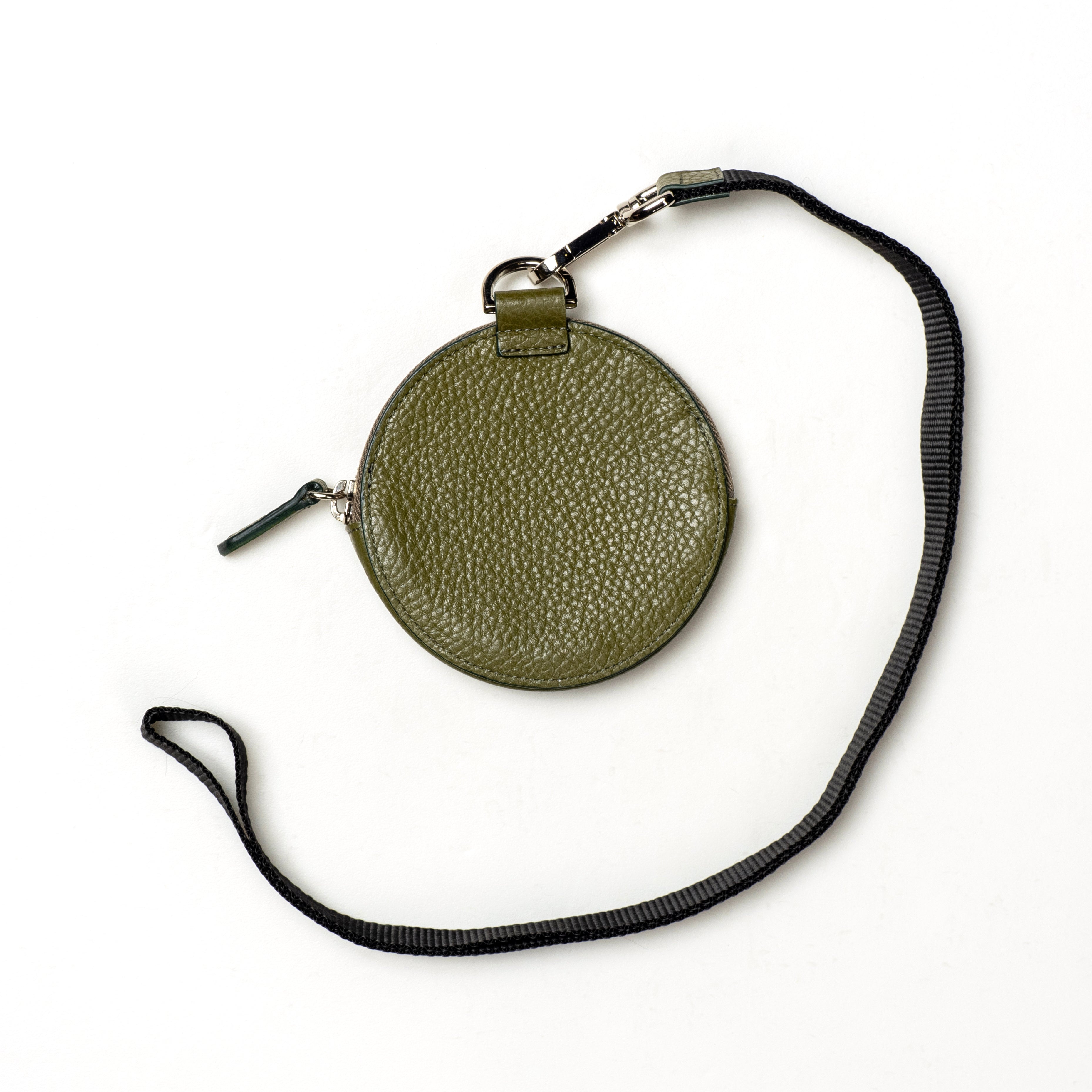 VIVVANT｜多功能圓形小包 (軍綠色)