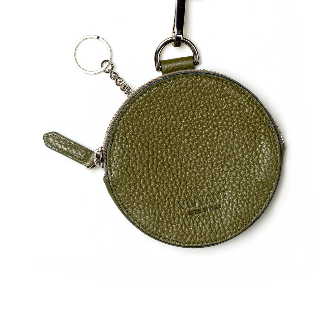 VIVVANT｜多功能圓形小包 (軍綠色)