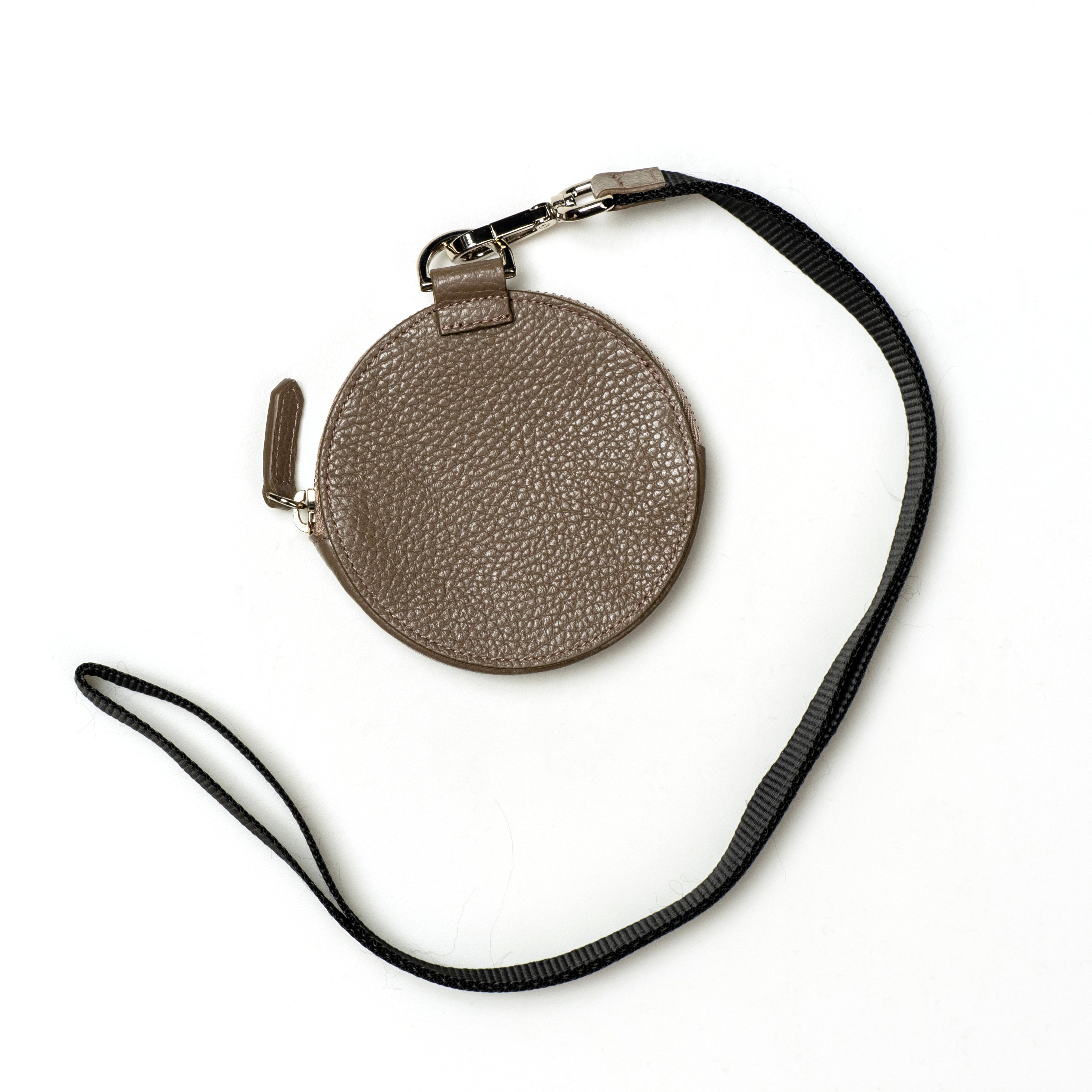 VIVVANT｜多功能圓形小包 (卡其棕)