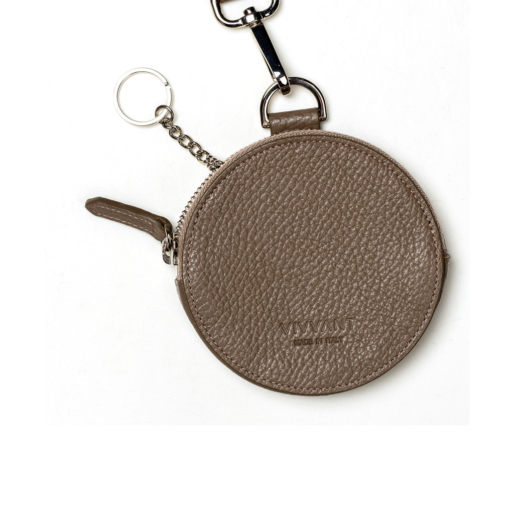 VIVVANT｜多功能圓形小包 (卡其棕)