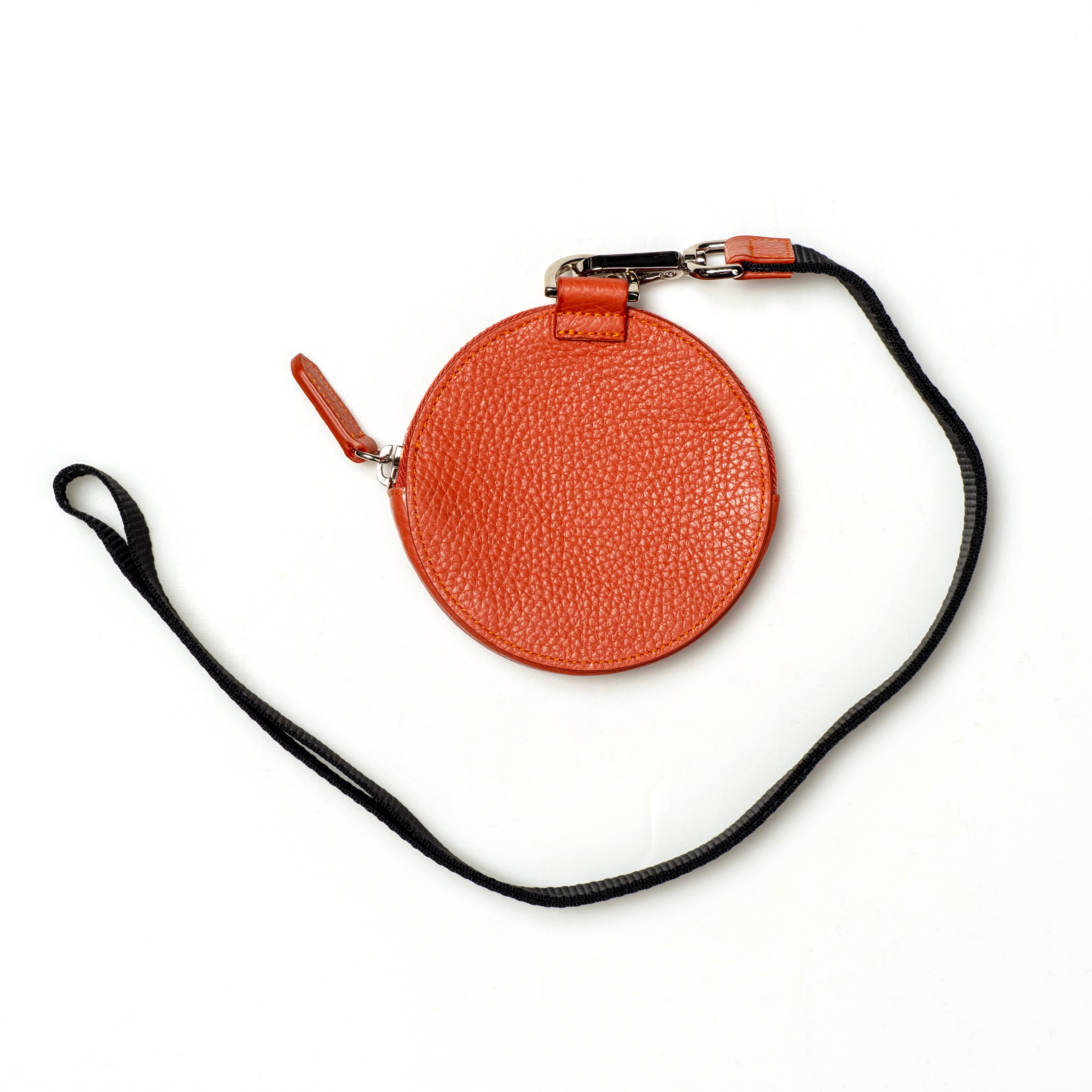 VIVVANT｜多功能圓形小包 (橘色)