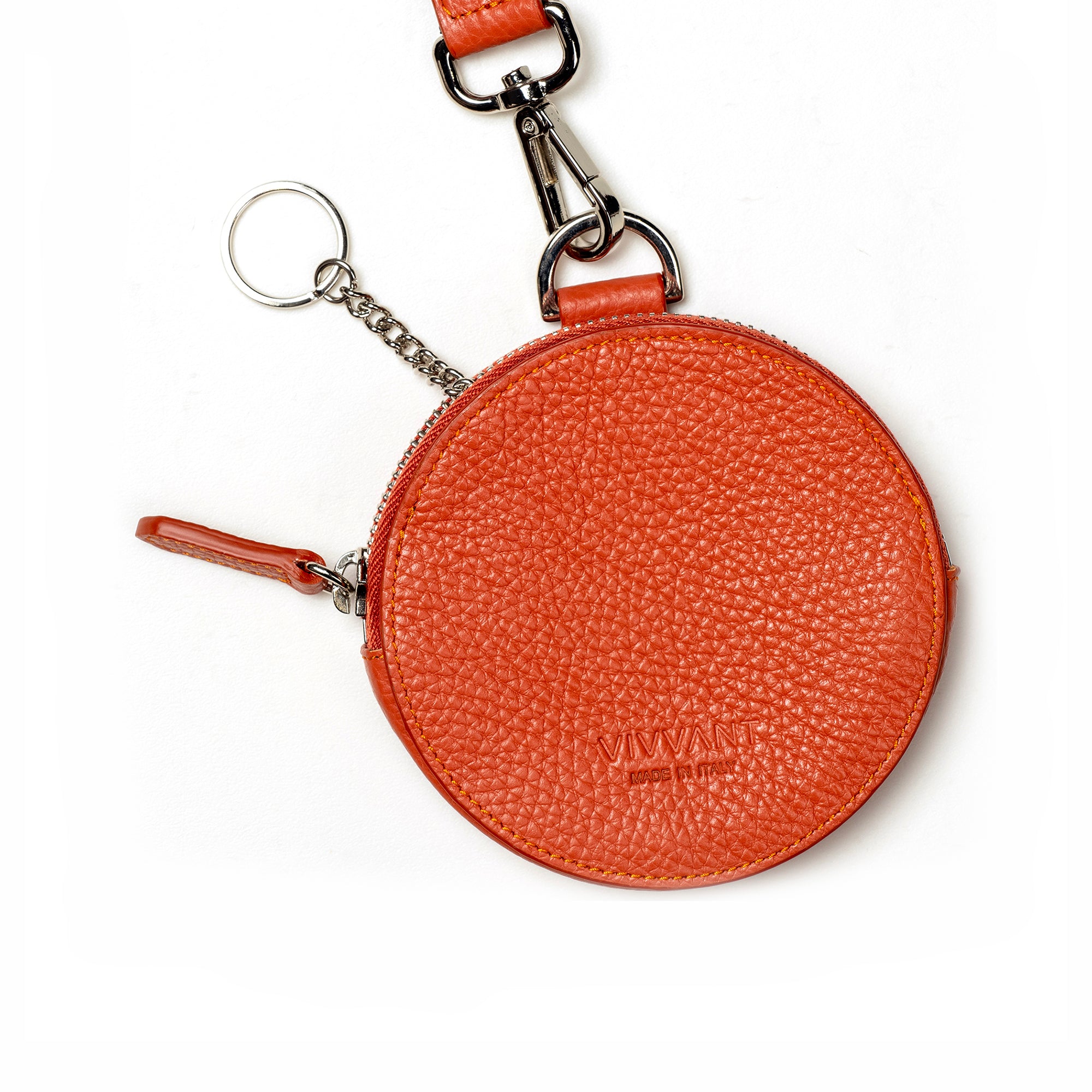 VIVVANT｜多功能圓形小包 (橘色)