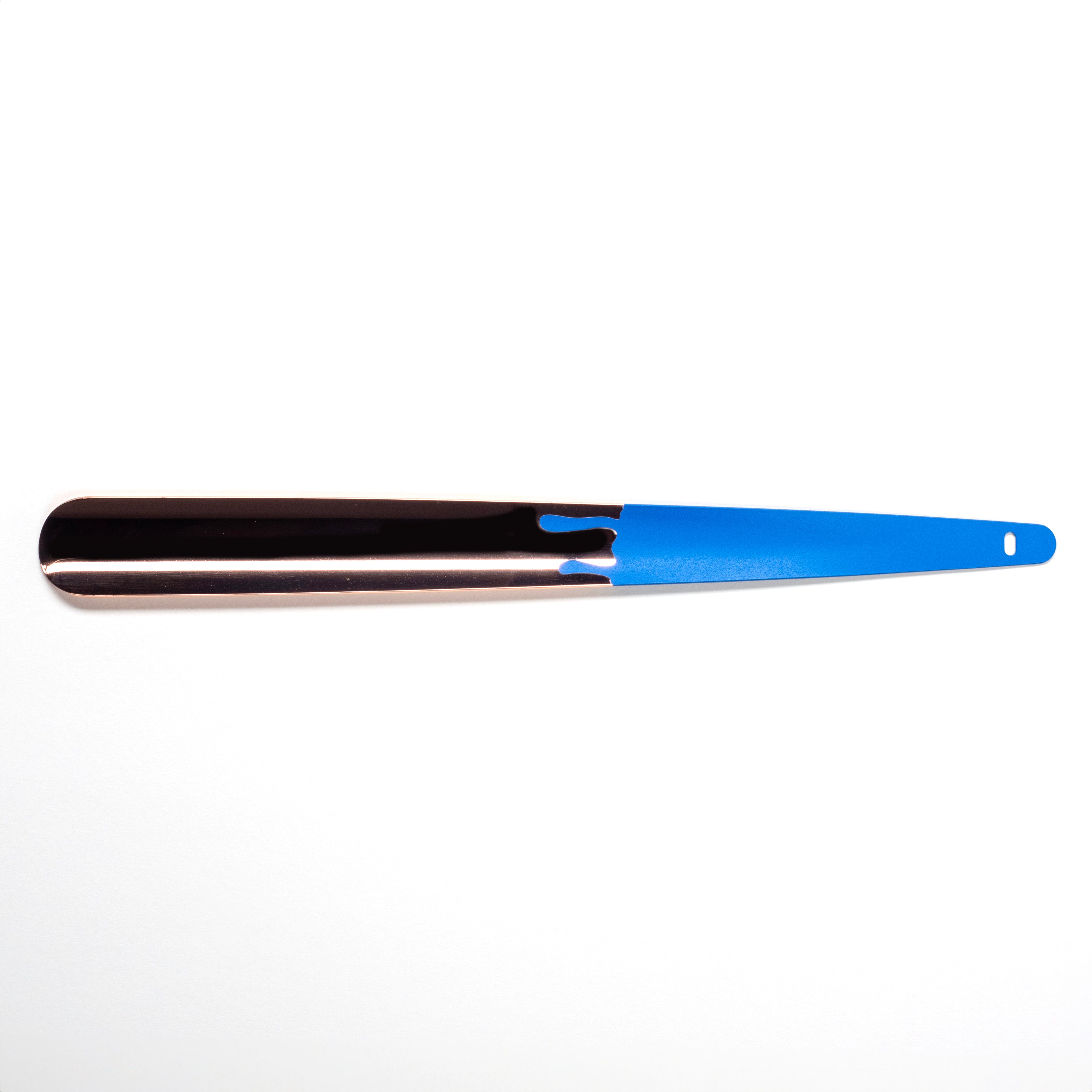 Utile4｜全金屬長鞋把 (寶藍色）