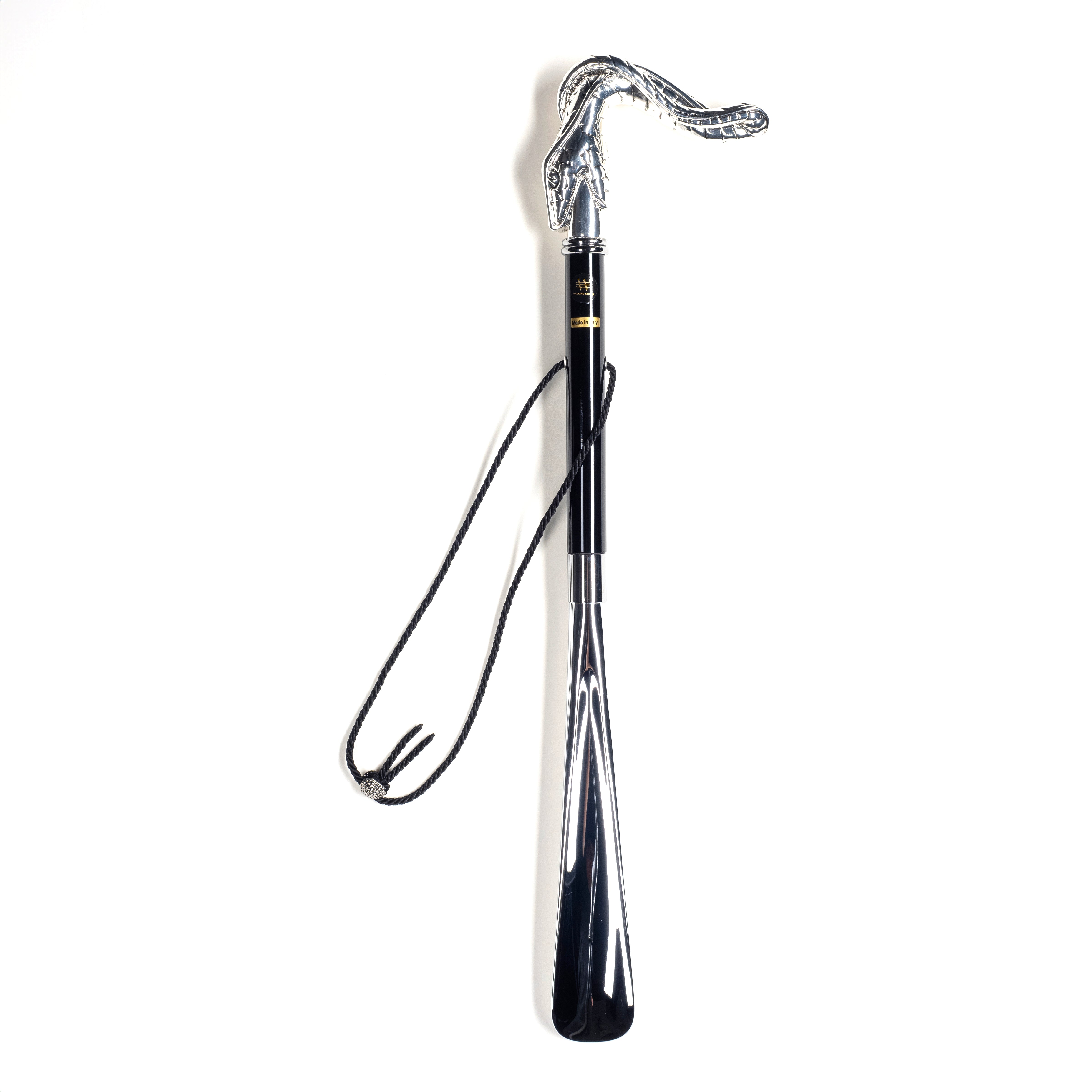 Utile4｜銀蛇獸首長鞋把