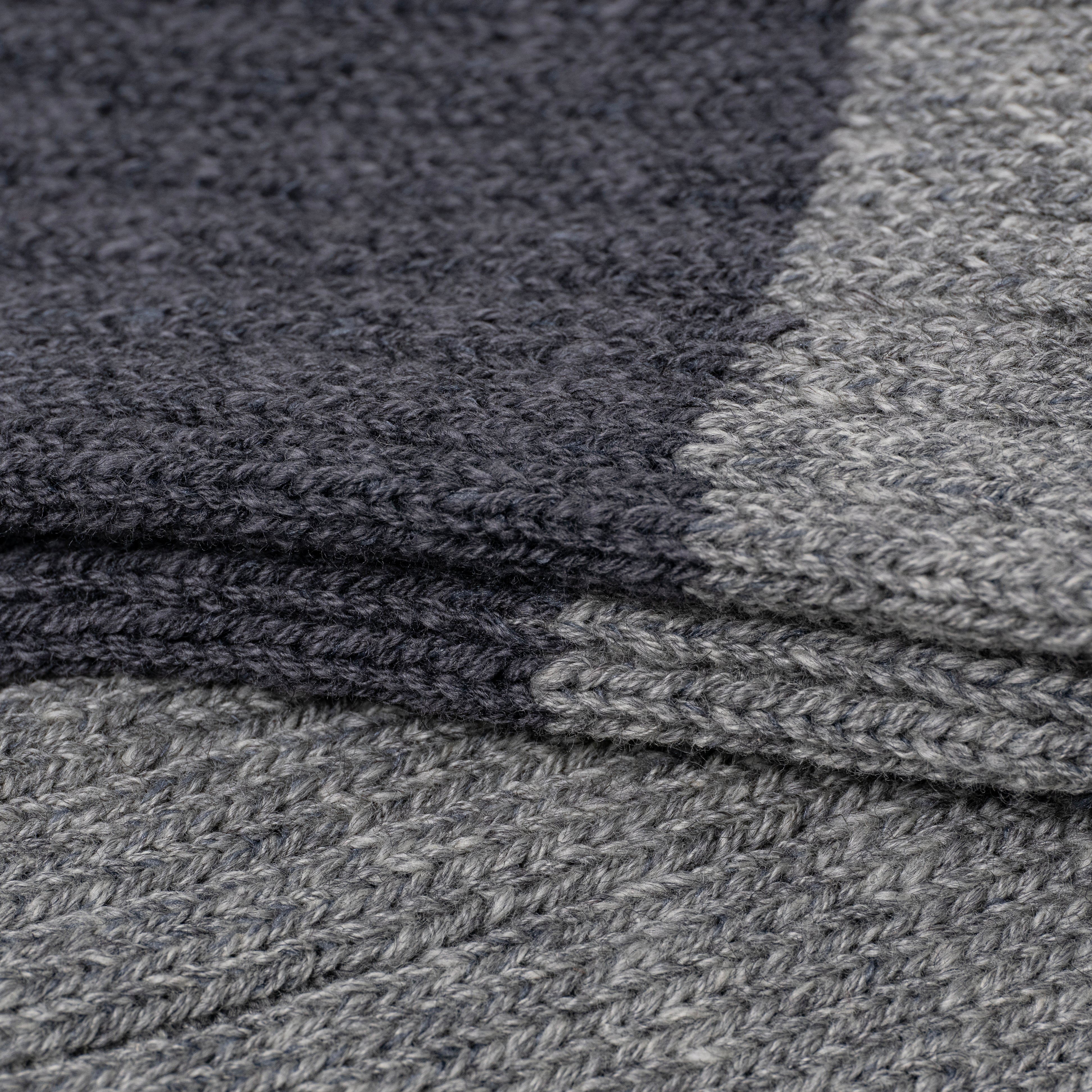 NISHIGUCHI KUTSUSHITA｜波士頓棉毛混紡長襪 (淺灰/深灰）