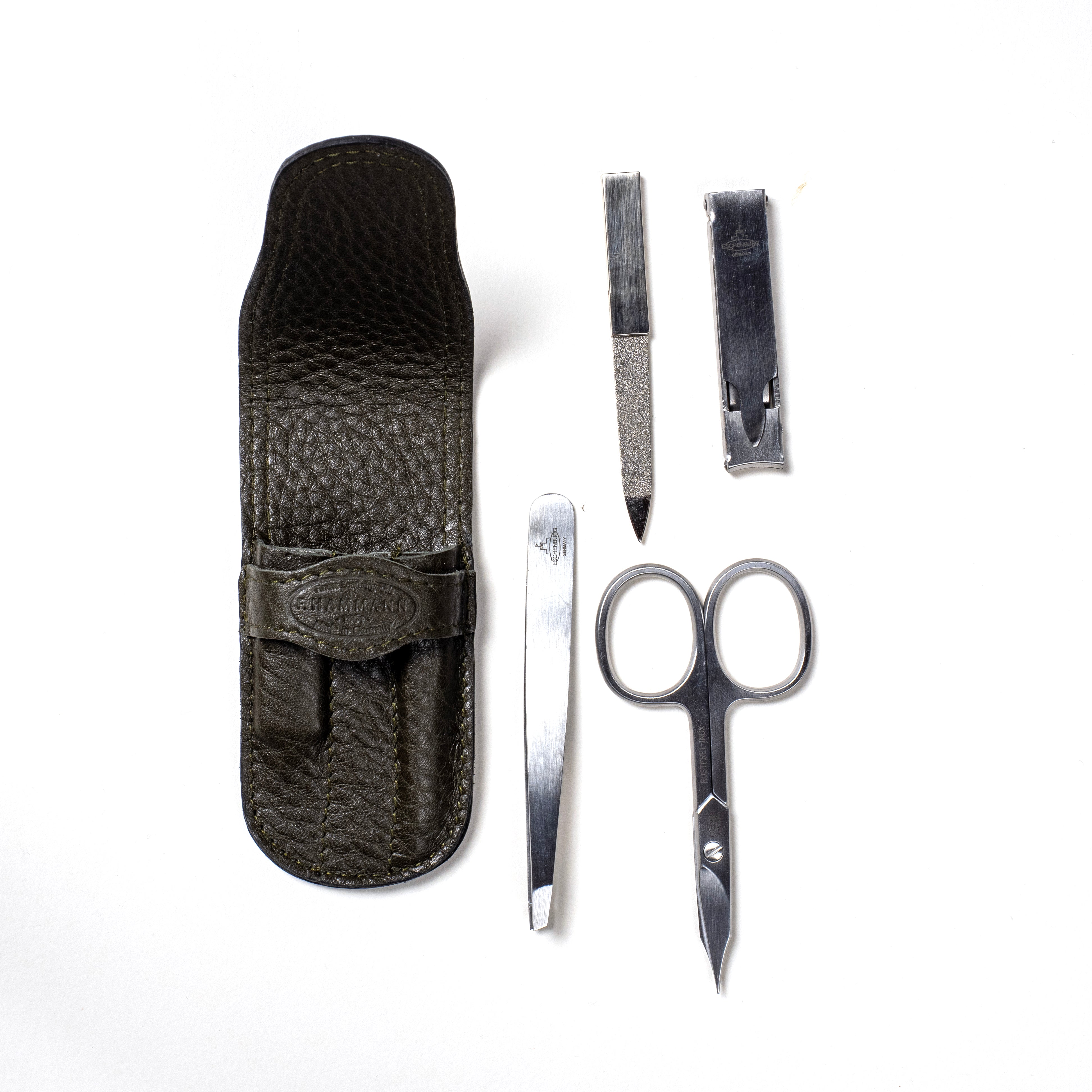 Hammann｜橄欖綠指甲剪組 (小）