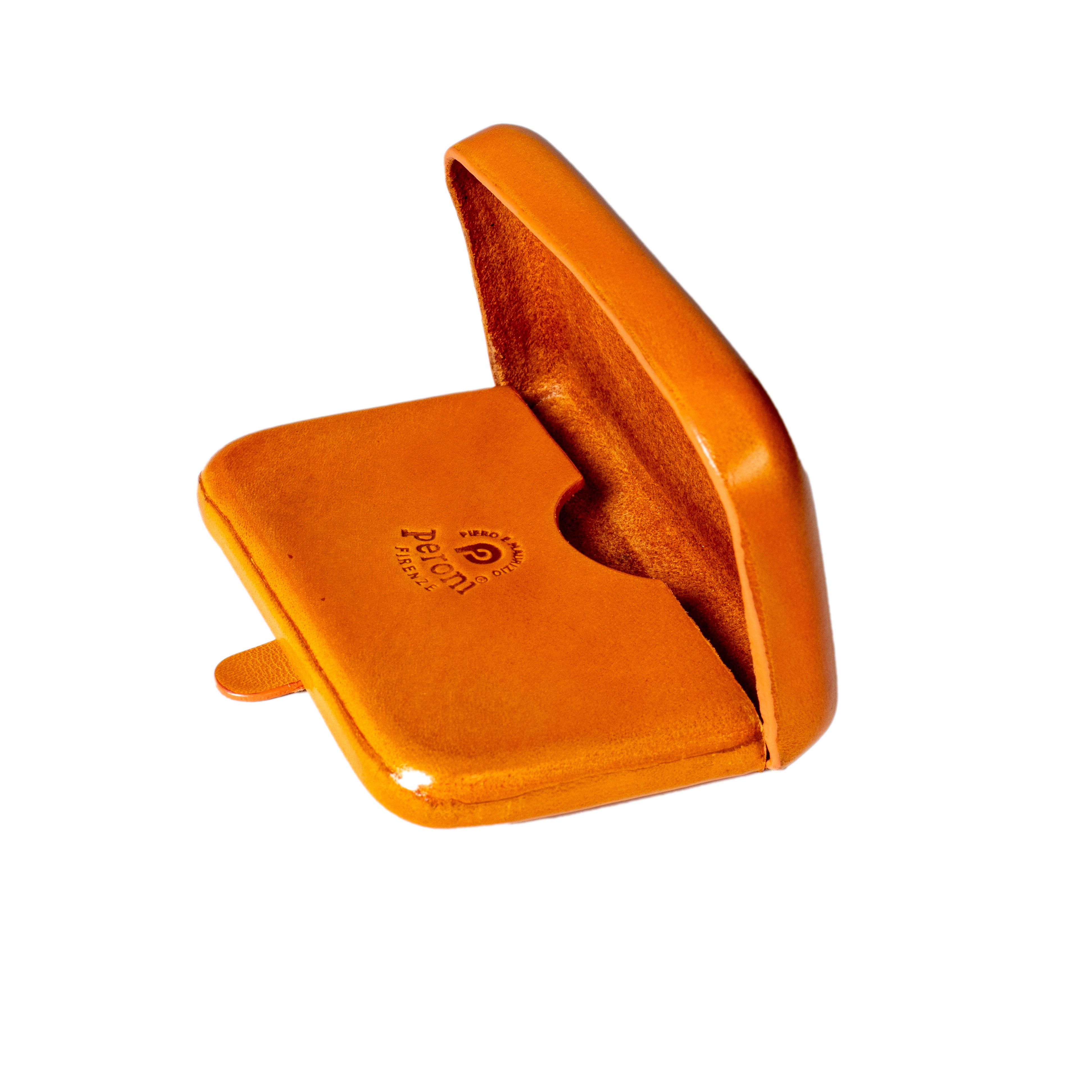 Peroni Firenze 長方形卡夾 (橙色）