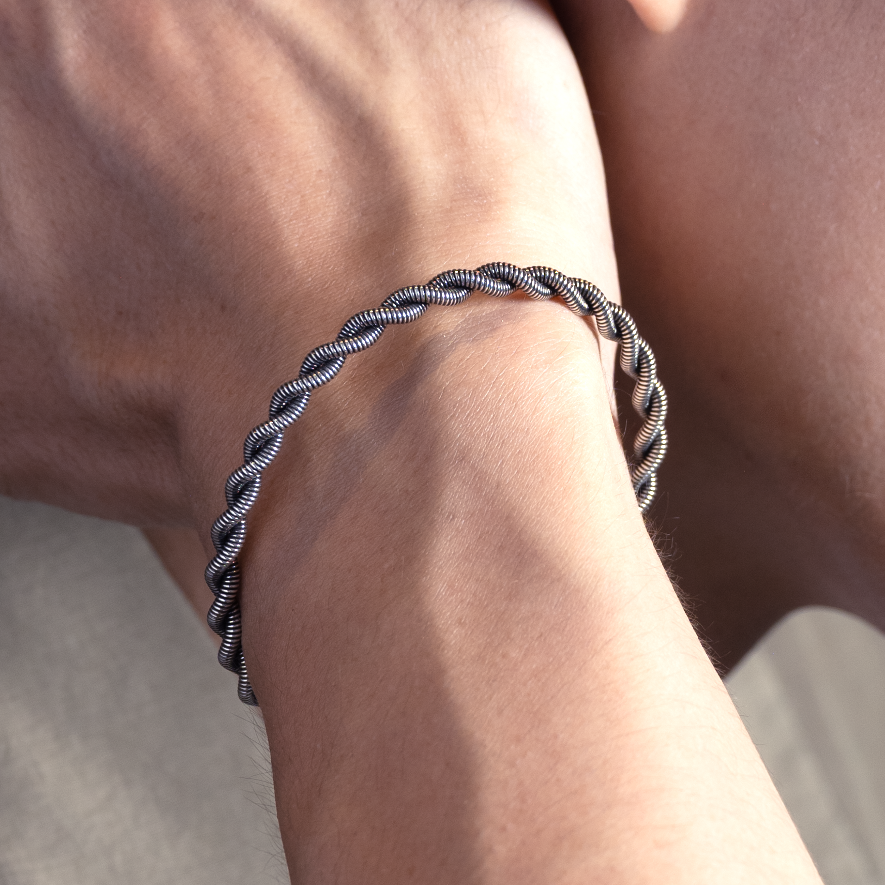 SING A SONG｜一弦一念 金屬手鍊 S