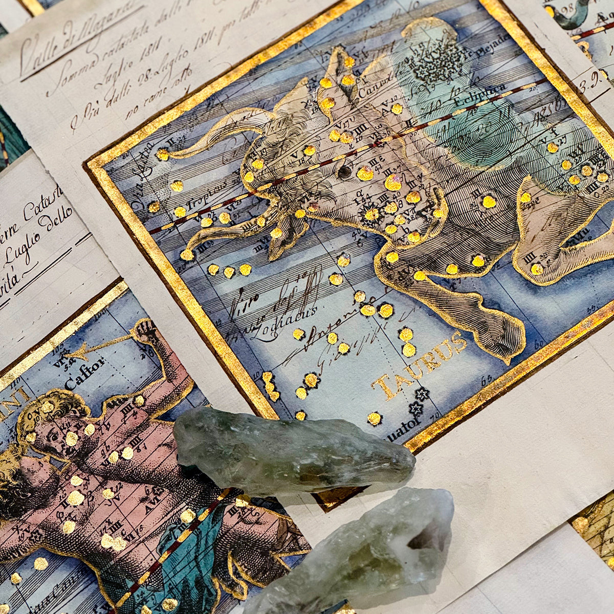 古董星座圖紙｜金牛座