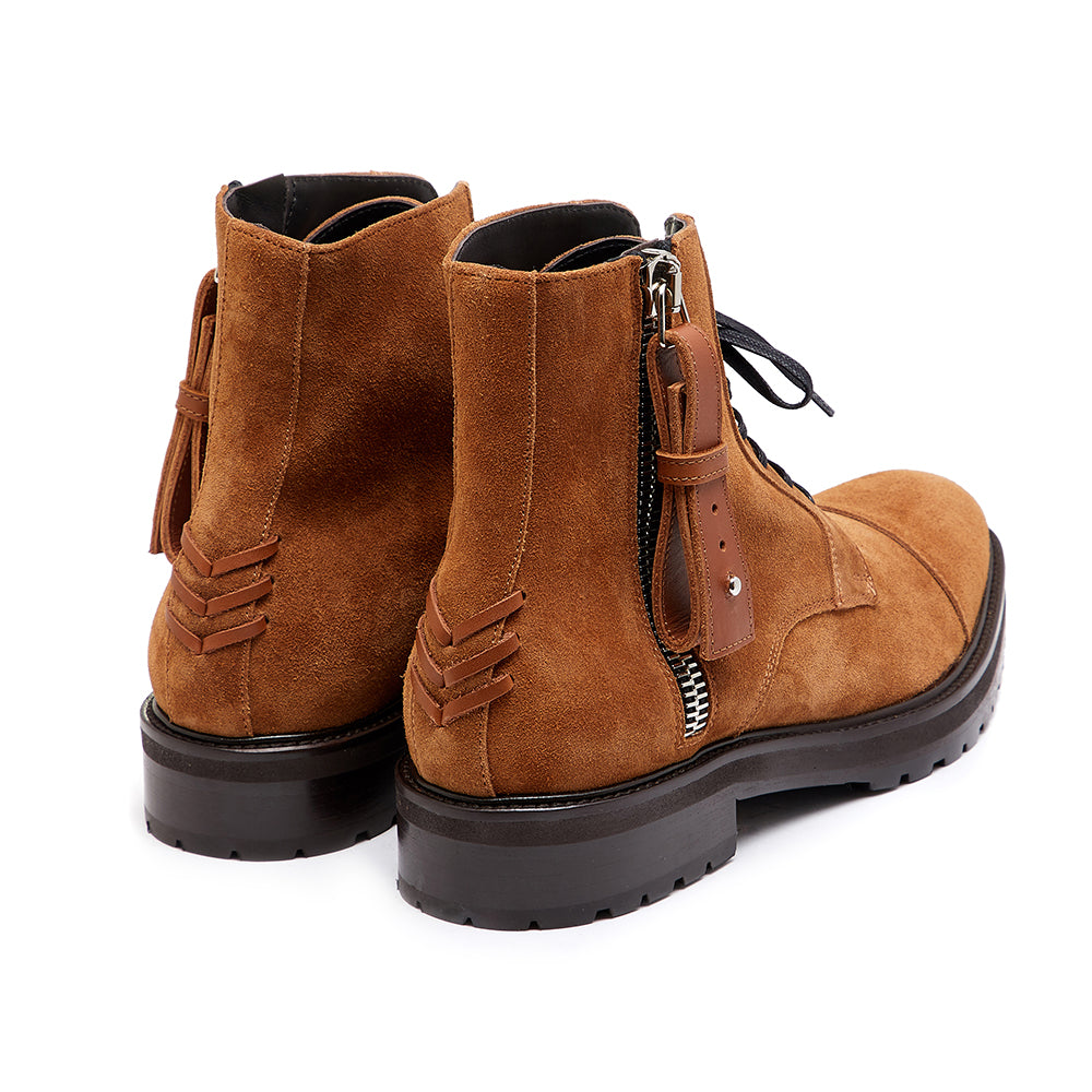 VIVVANT｜Snowdon 駝色麂皮軍靴