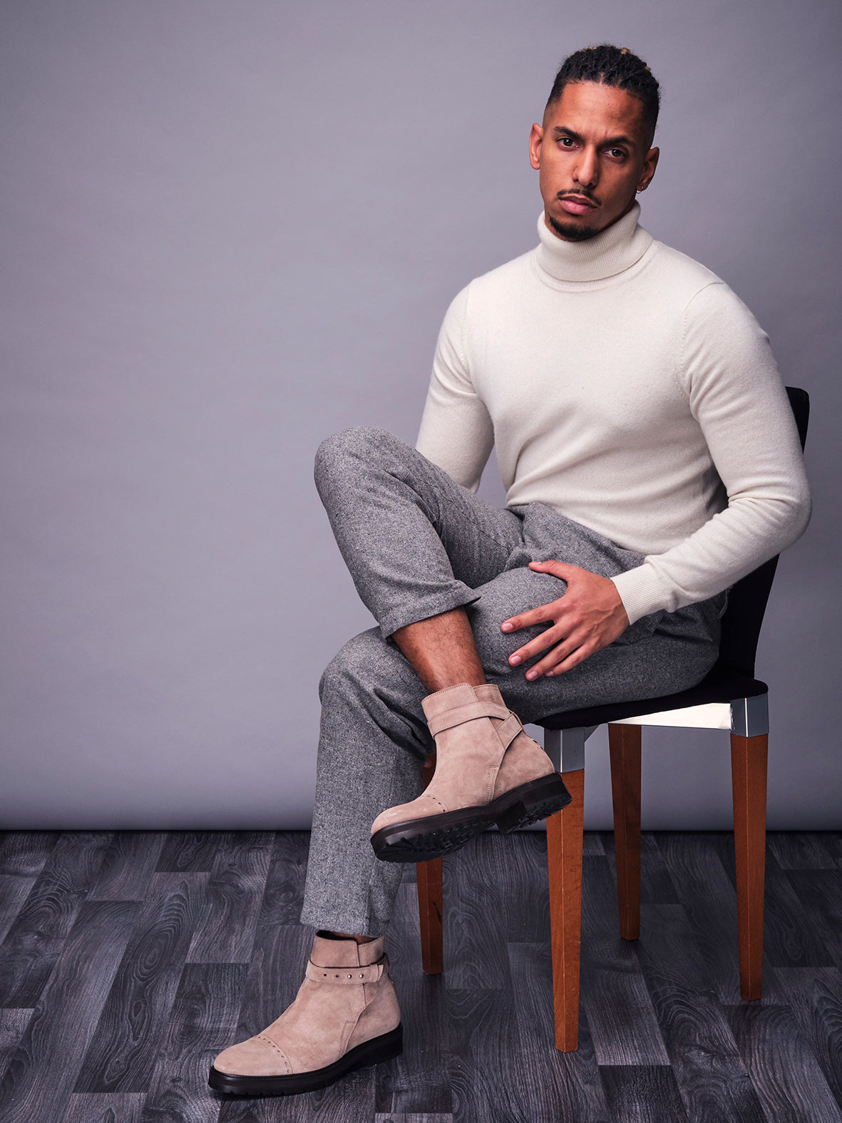 VIVVANT｜Alexis 大地色麂皮齋浦爾短靴