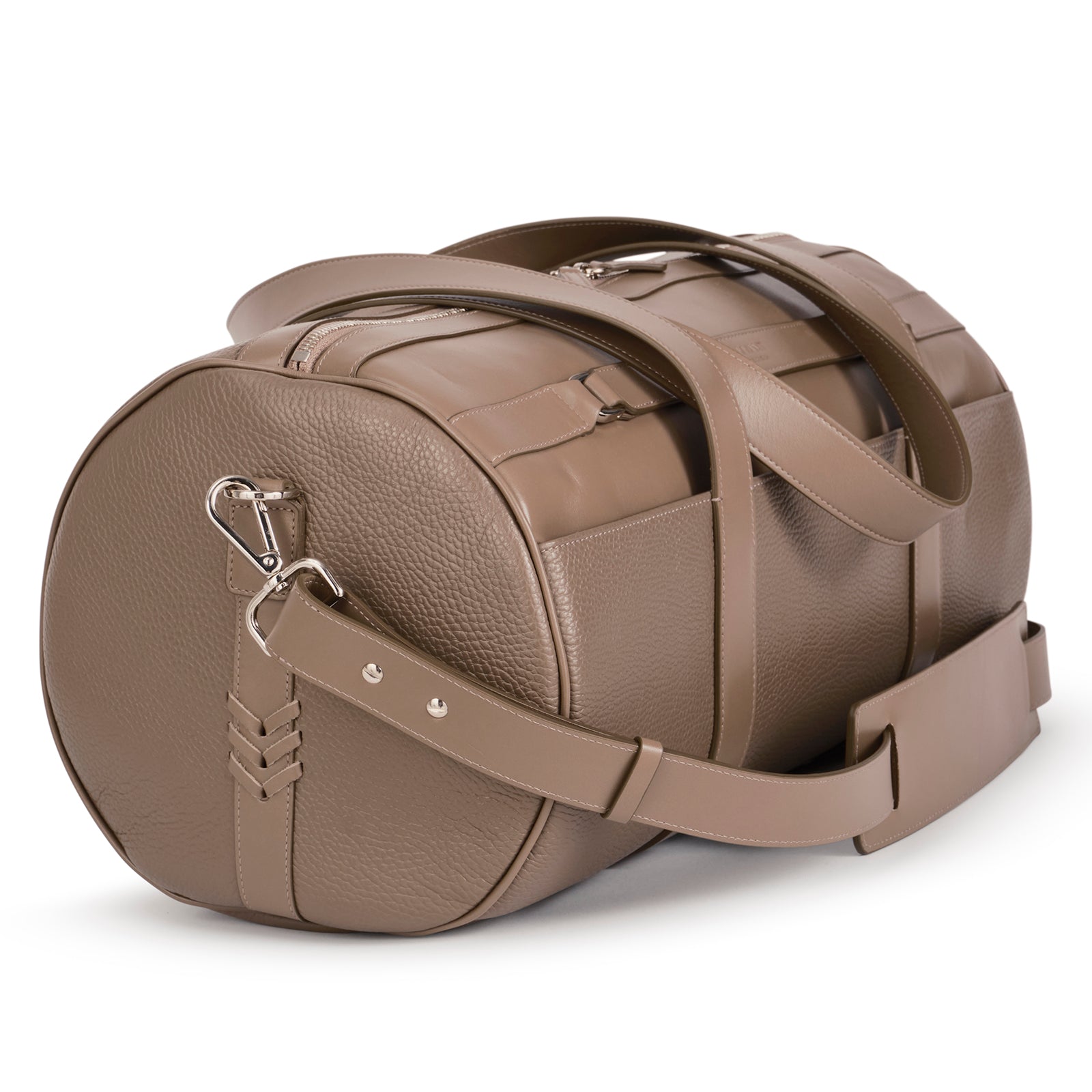 VIVVANT｜On-My-Way 皮革輕旅袋 (卡其棕)