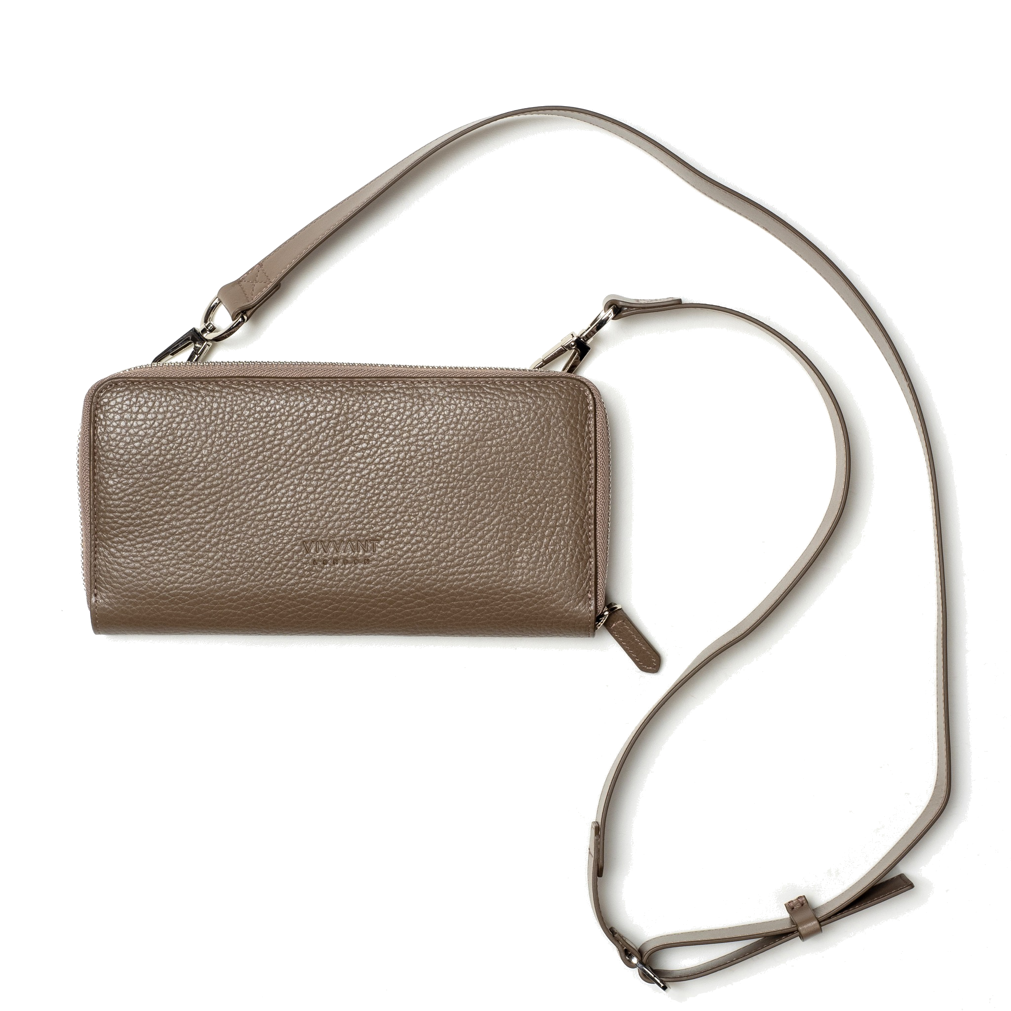 VIVVANT｜隨行手機長夾 (卡其棕)